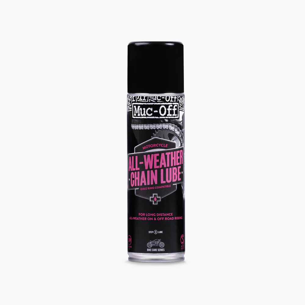 KIT PULISCI PROTEGGI E LUBRIFICA MOTO MUC-OFF CLEAN PROTECT E LUBE KIT
