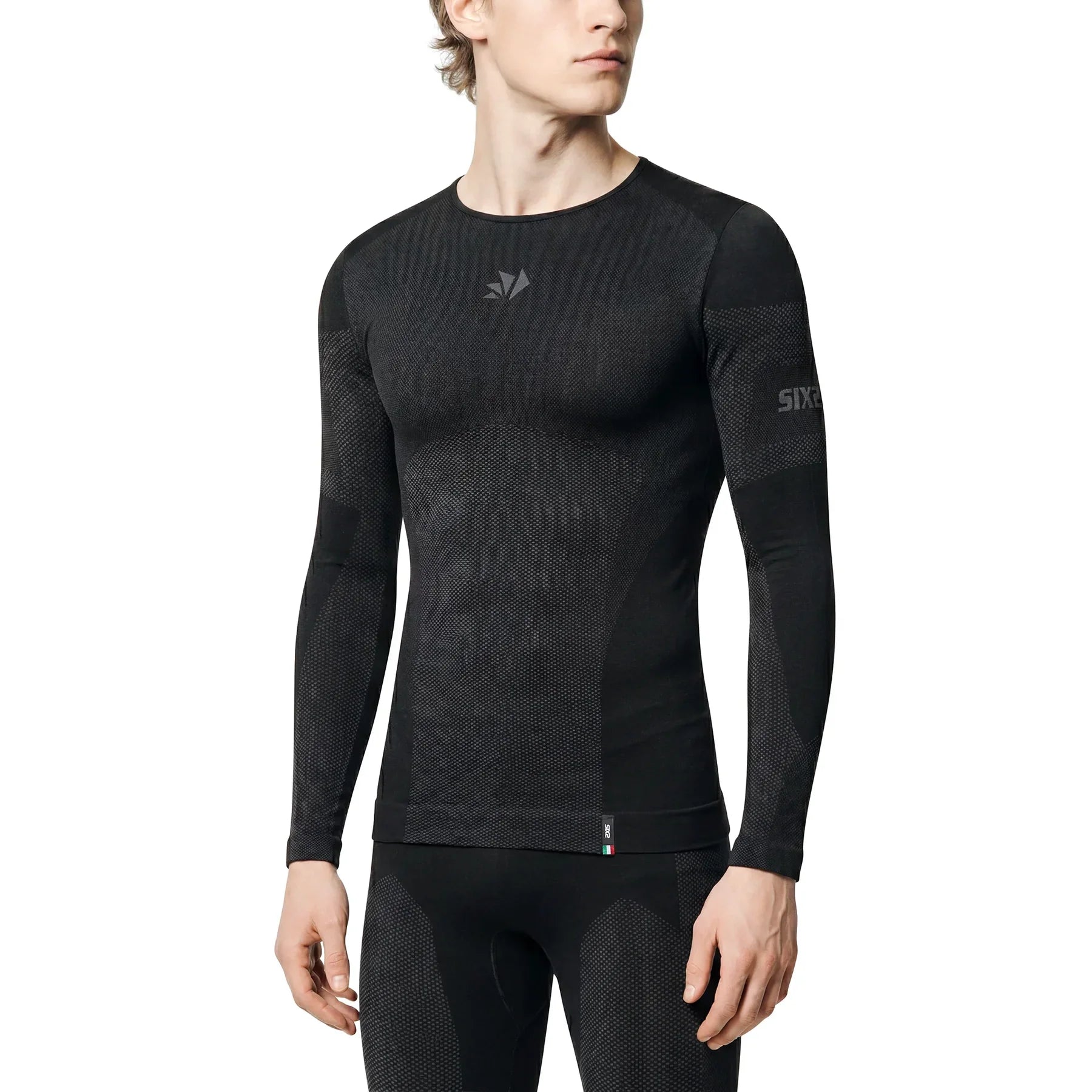 MAGLIA TERMICA LEGGERA A MANICHE LUNGHE SIX2 BT TS2L V2
