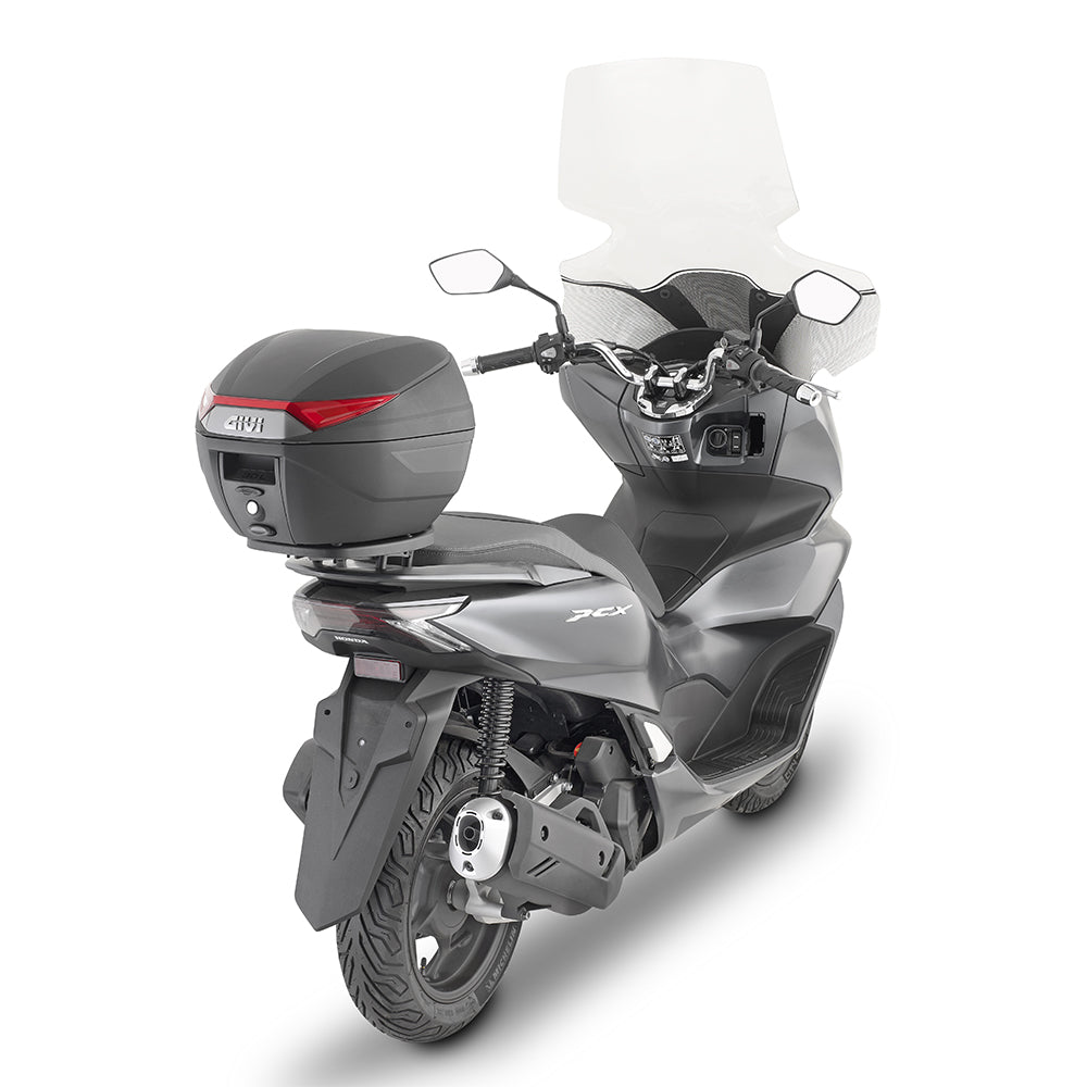 BAULETTO GIVI C30 MONOLOCK 30L NERO CATADIOTTRO ROSSO