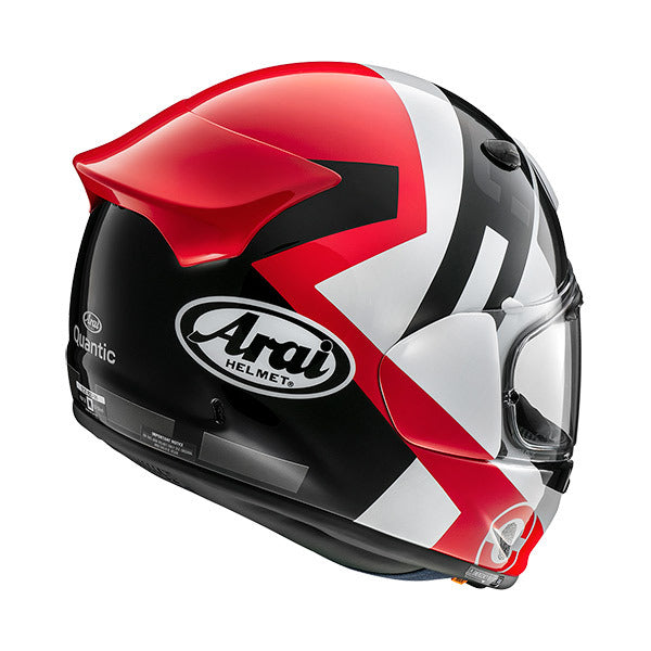 Casco integrale ARAI Quantic Space - nero/rosso/bianco