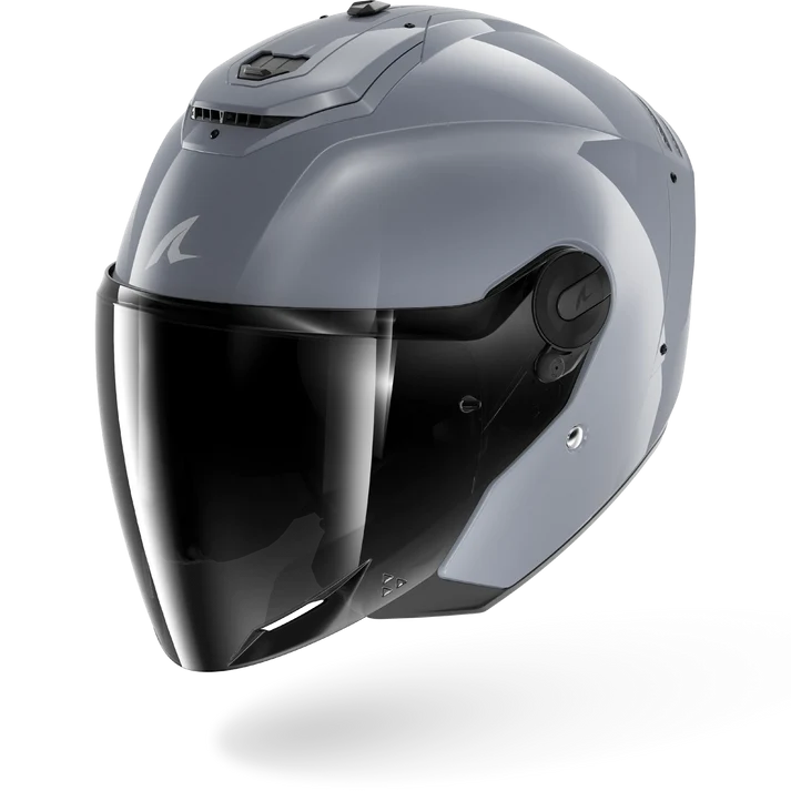 CASCO DEMI-JET SHARK RS JET CARBON DARK SHADOW