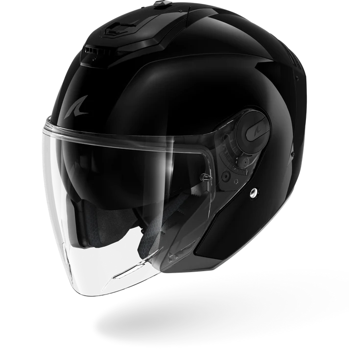 CASCO DEMI-JET SHARK RS JET BLANK