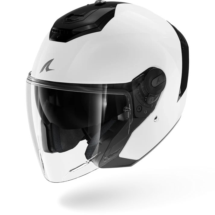 CASCO DEMI-JET SHARK RS JET BLANK