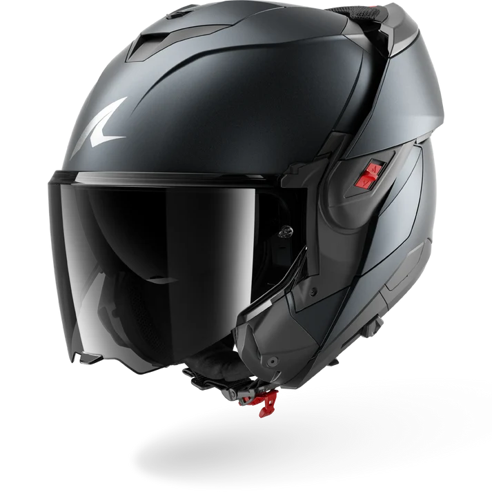 CASCO MODULARE FLIP-BACK SHARK OXO DARK SHADOW