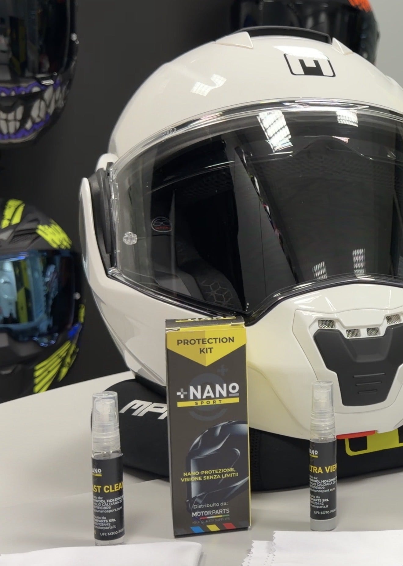 KIT PROTEZIONE VISIERA +NANO SPORT 5ML