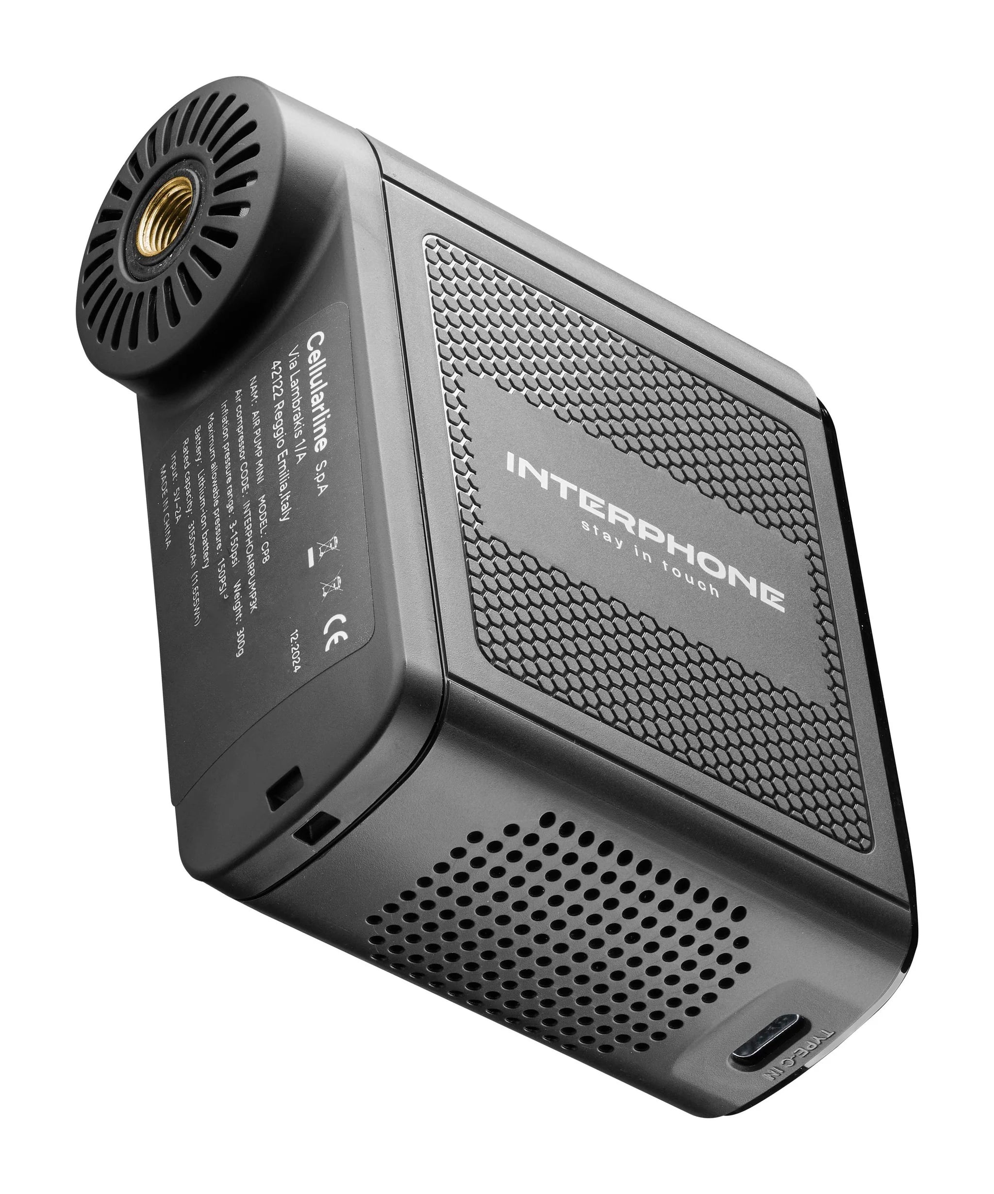 COMPRESSORE PORTATILE INTERPHONE AIR PUMP MINI
