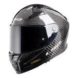 CASCO INTEGRALE LS2 VECTOR II CARBON SOLID