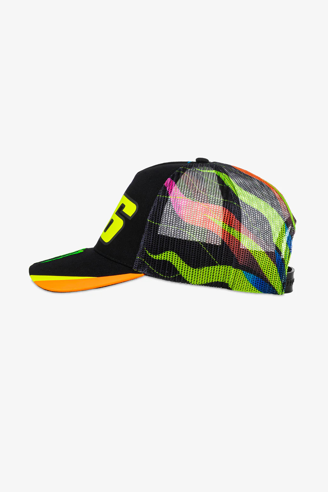 CAPPELLINO CON VISIERA CURVA VR46 SOLE LUNA MONSTER ENERGY TRACKER