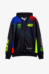FELPA CON CAPPUCCIO E ZIP VR46 MONSTER