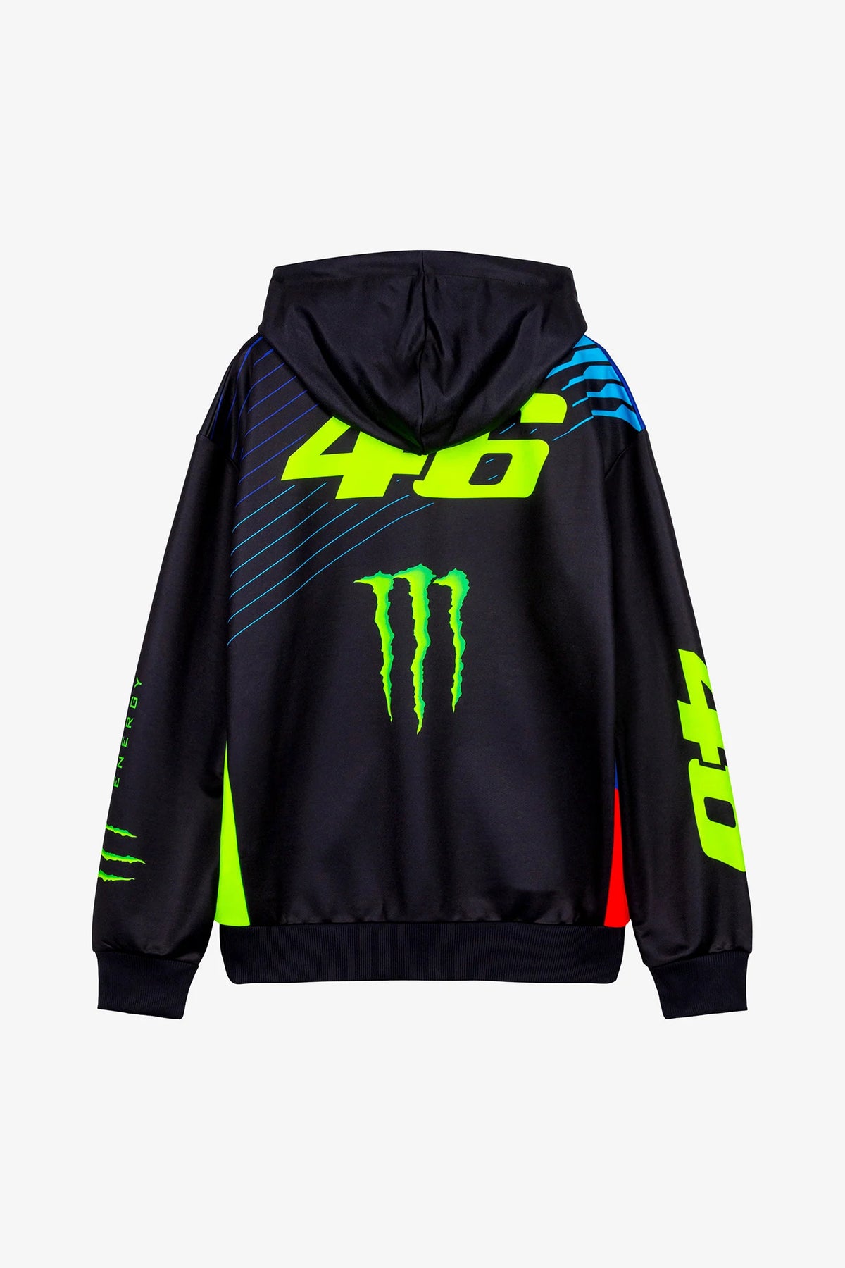 FELPA CON CAPPUCCIO E ZIP VR46 MONSTER