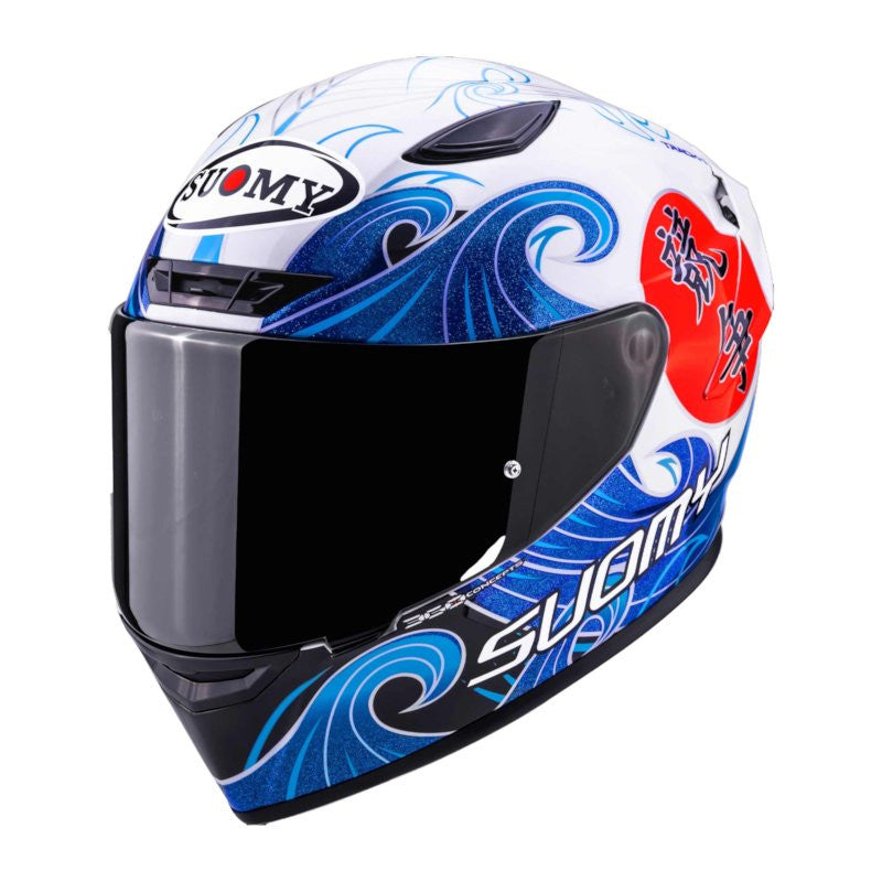 CASCO INTERGRALE SUOMY TRACK-1 WAVES