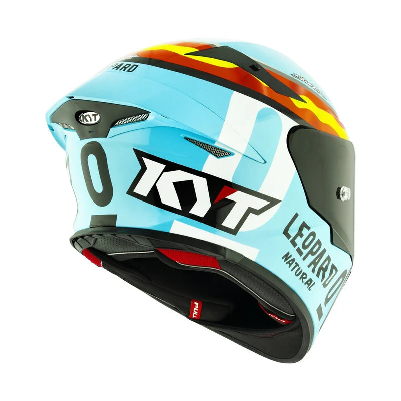 CASCO INTEGRALE KYT TT-REVO LEOPARD REPLICA SPANIARD