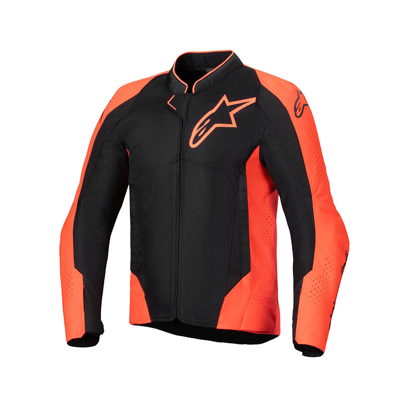Alpinestars VIPER V2 AIR Summer Men's Motorcycle Jacket - Black/White 