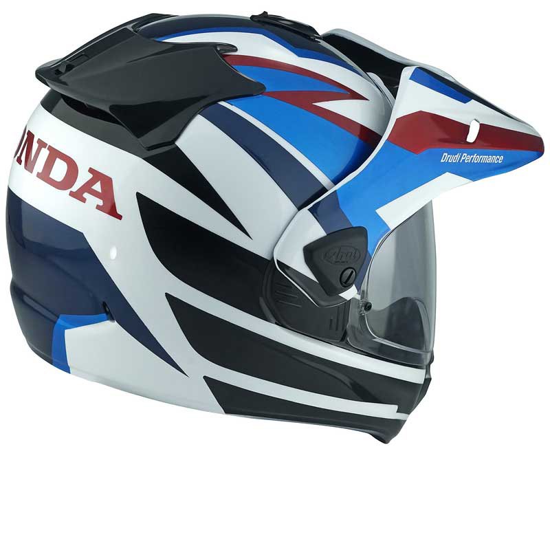 Casco integrale ARAI Tour-X5 Honda - bianco/rosso/blu
