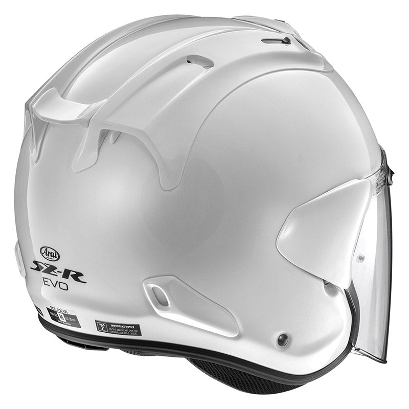 Casco jet ARAI SZ-R Evo Diamond - bianco