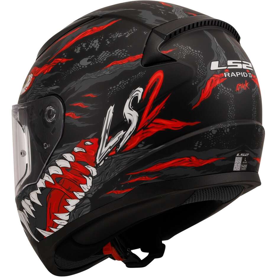 CASCO INTEGRALE LS2 RAPID II KAIJU