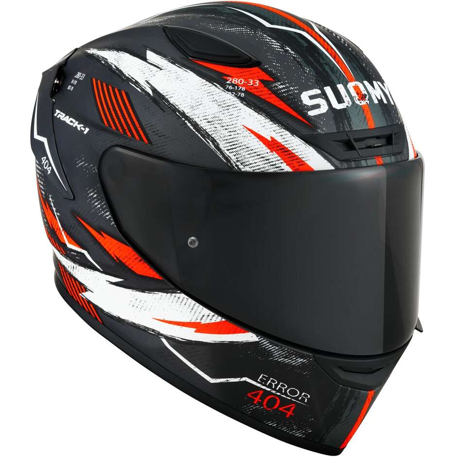 CASCO INTEGRALE SUOMY TRACK-1 404 MATT