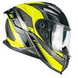 CGM 363G Shot Race full face helmet - black/red