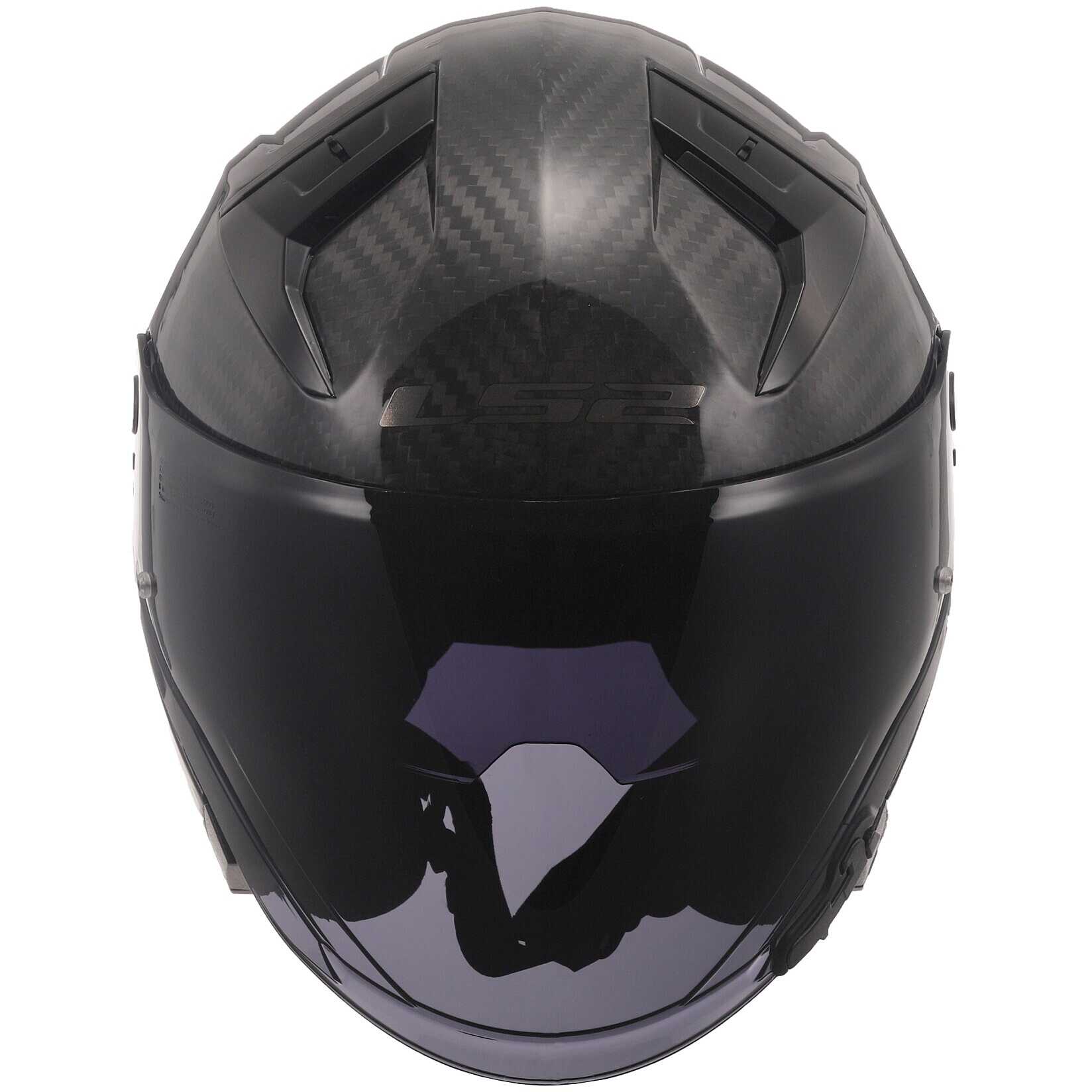 CASCO JET LS2 INFINITY II CARBON SOLID