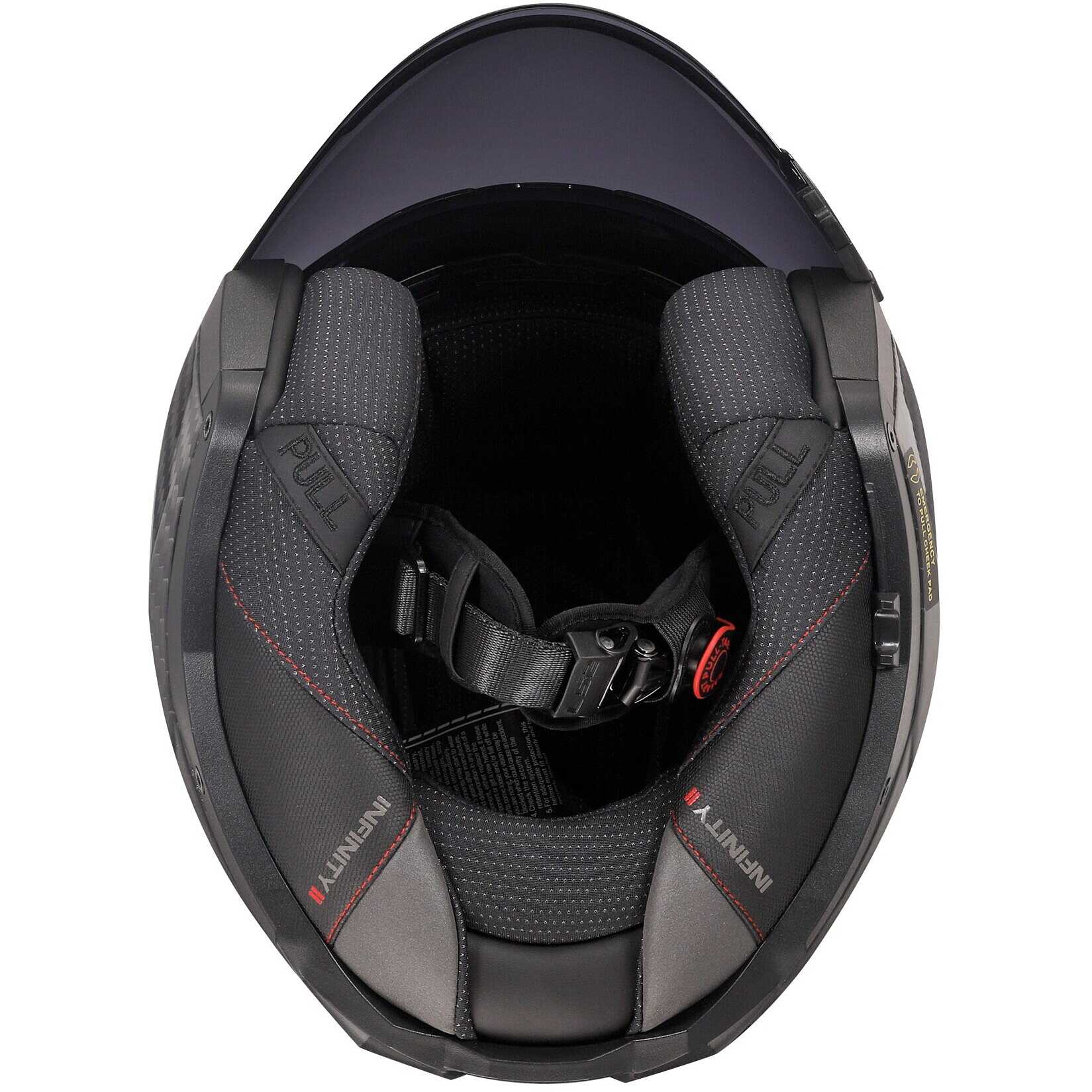 CASCO JET LS2 INFINITY II CARBON SOLID