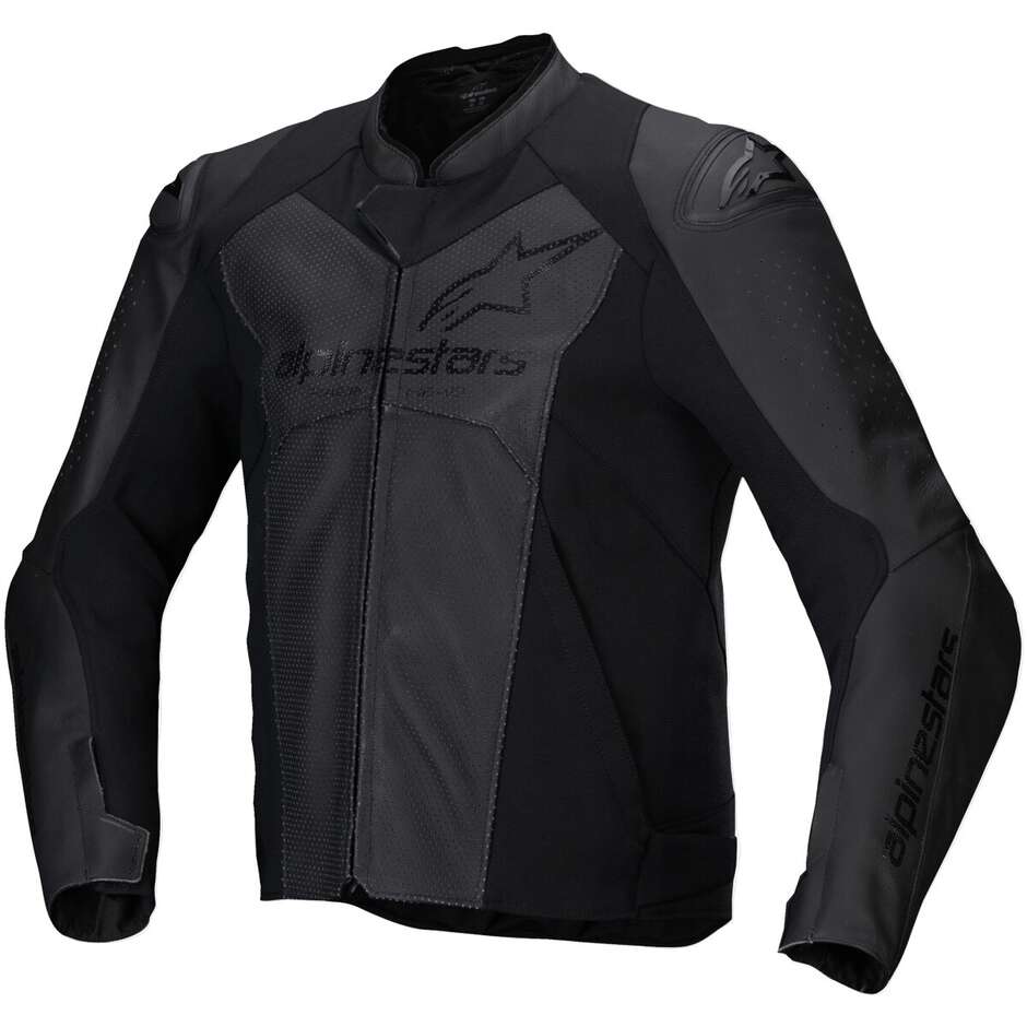 GIACCA IN PELLE ALPINESTARS FASTER V3 AIRFLOW