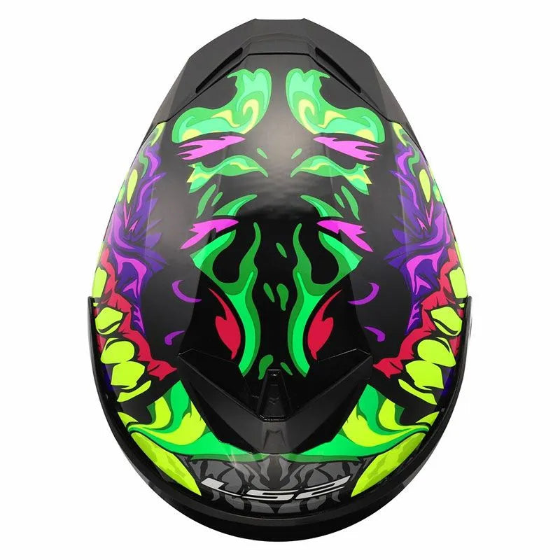 CASCO INTEGRALE LS2 RAPID III LYCANT