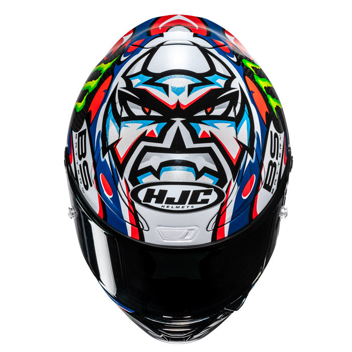 CASCO INTEGRALE RPHA 1 V2 CARBON QUARTARARO LE MANS III