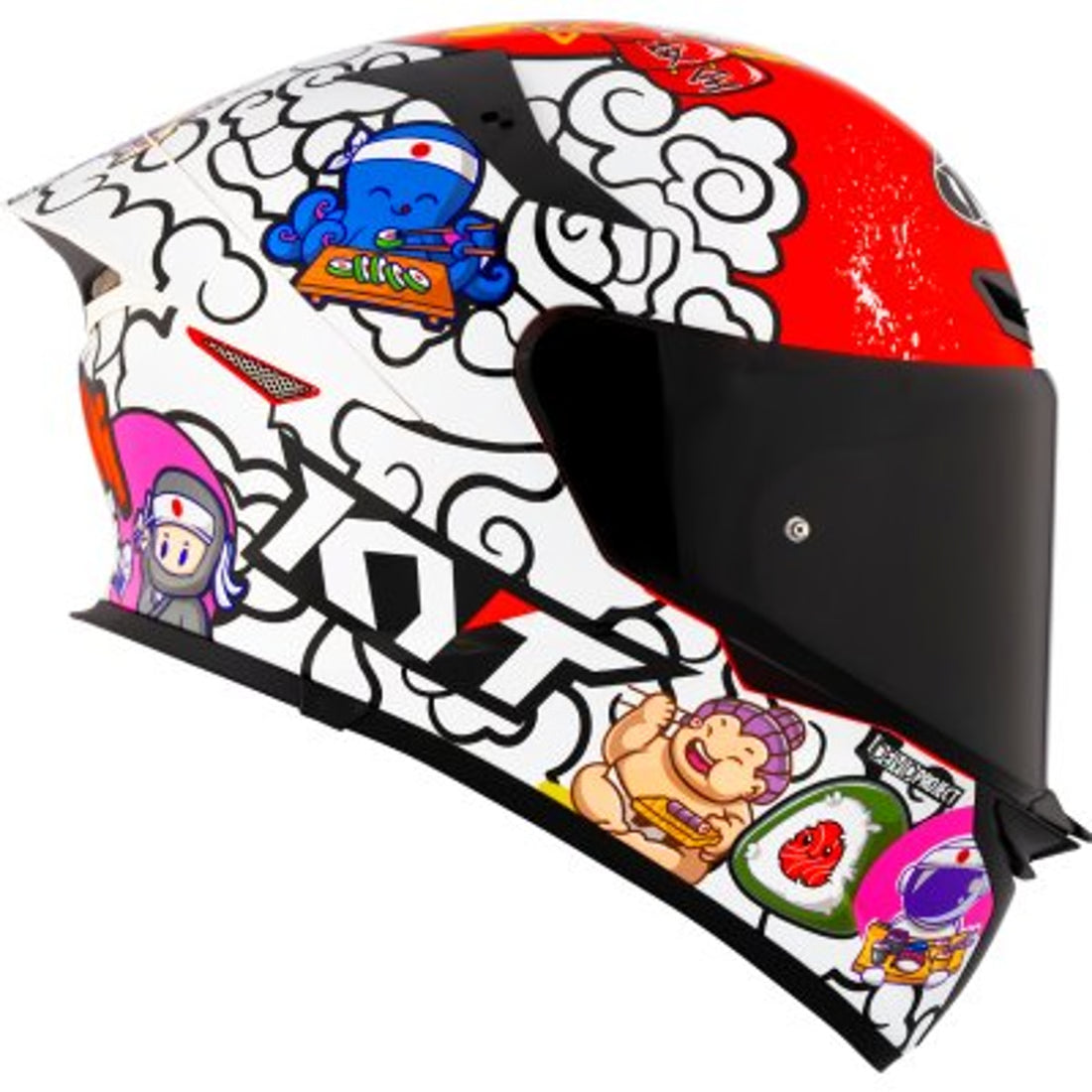 CASCO INTEGRALE KYT TT-REVO SUSHI TIME