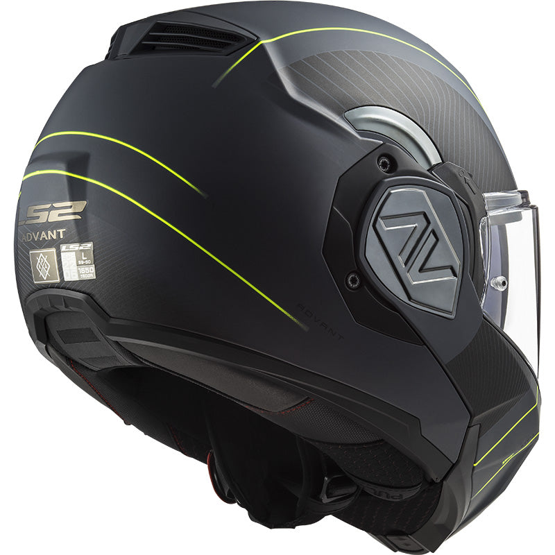 Ls2 ADVANT FF906 ADVANT COOPER MATT TITANIUM BLACK modular chin guard