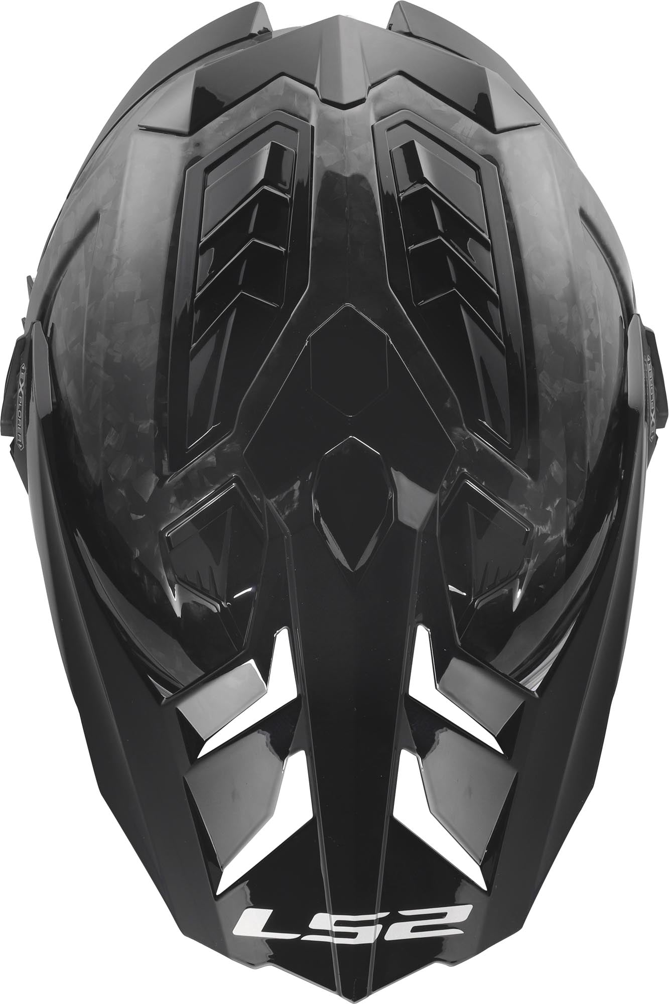 CASCO INTEGRALE ENDURO LS2 EXPLORER CARBONIO FORGIATO