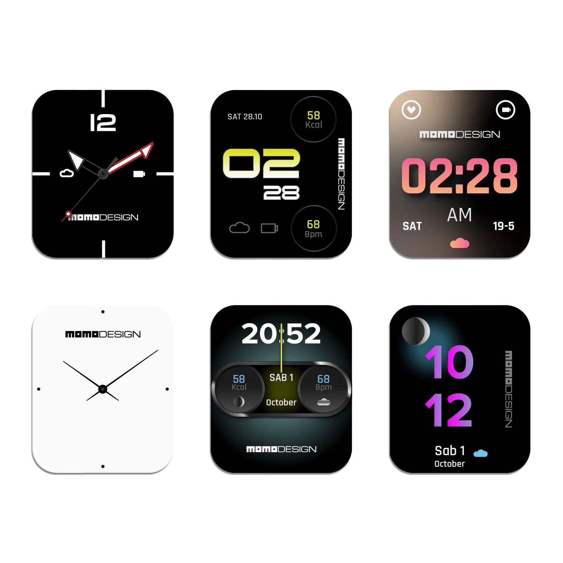 SMARTWATCH MOMO DESIGN BT STEALTH