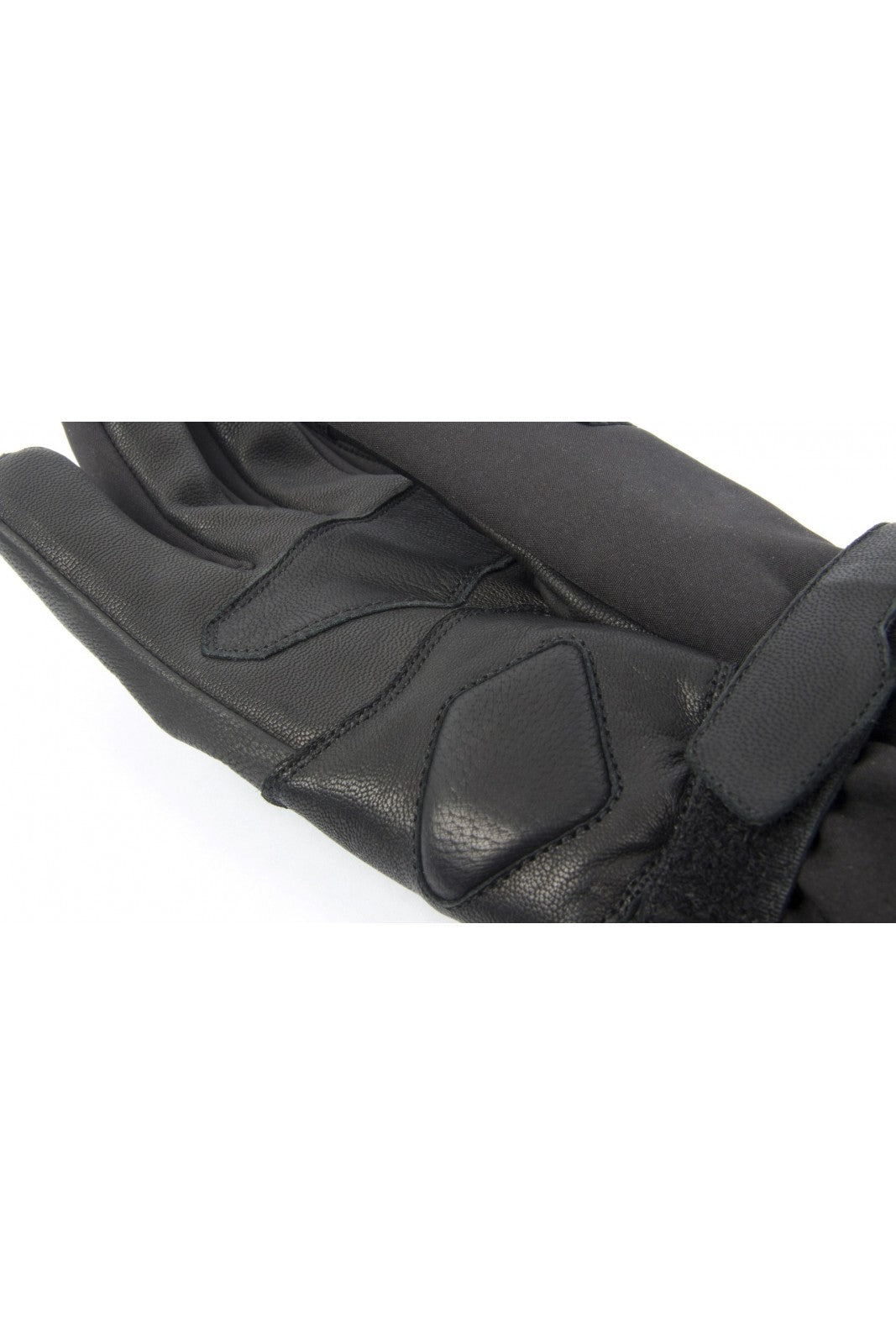 Autumn-Winter Motorcycle Gloves Waterproof OJ PLAIN - Leather/fabric